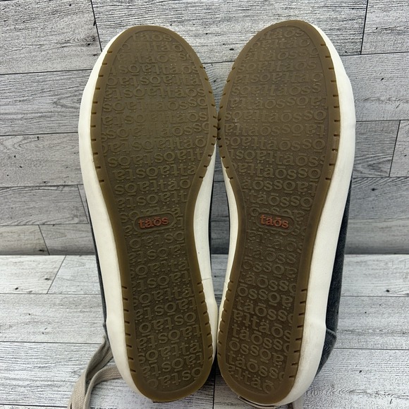 TAOS Star Canvas Sneakers Casual Comfort Lace-Up Fashion Shoes Gray US 9 - Picture 12 of 12